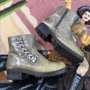 VINTAGE HARLEY DAVIDSON LEATHER BOOTS